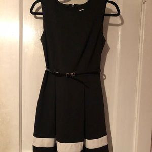 Calvin Klein Belted Dress